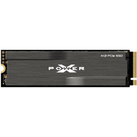 SiliconPower M.2 NVMe 512GB SSD, XD80, w/Heatsink ( SP512GBP34XD8005 )