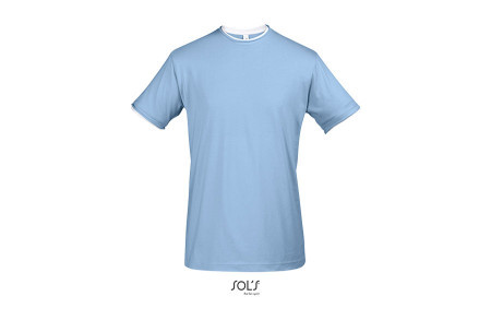 SOL&#039;S Madison muška majica sa kratkim rukavima Sky blue M ( 311.670.52.M ) - Img 1