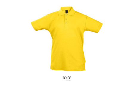 SOL'S Summer II dečija polo majica sa kratkim rukavima Žuta 10G ( 311.344.12.10G )