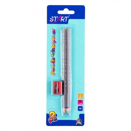 Start olovke grafitne stars 2kom i zarezaČ na blisteru start ( STR6103 ) - Img 1