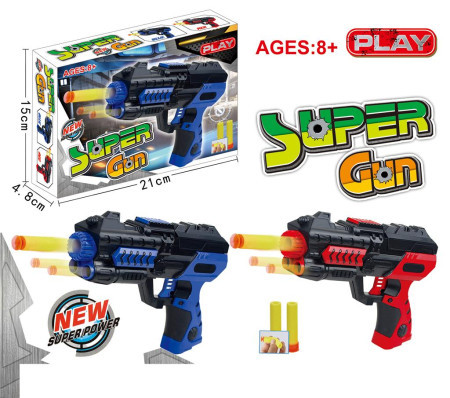 Super Gun - Pištolj sa blaster mecima ( 398619 ) - Img 1