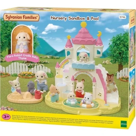 Sylvanian drugari iz vrtica bazen sa peskom set ( EC5746 )