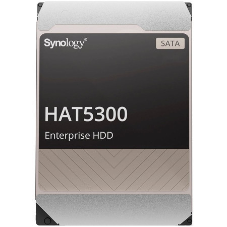 Synology HAT5300-16T 16TB 3.5&quot; enterprise HDD, 7.200 rpm, Buffer size : 512 MiB, SATA 6 Gbs, MTTF 2.5M hours, 5 year warranty ( HAT5300-16T - Img 1