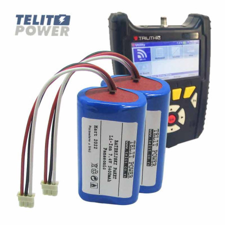TeliotPower set baterija Li-Ion 7.4V 3400mAh za trilithic 360DSP mrežni tester ( P-3116 )