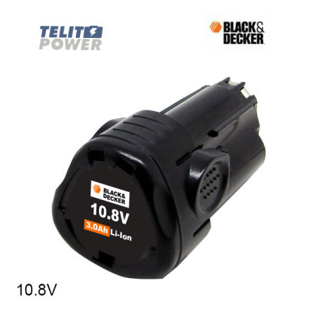 TelitPower 10.8V 3000mAh Black&Decker BL1510 ( P-4108 )