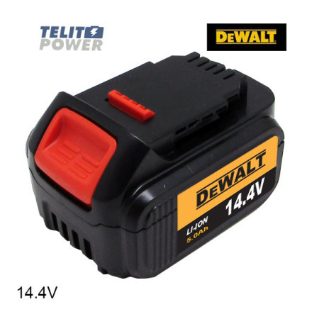 TelitPower 14.4V 5000mAh liIon - baterija za ručni alat DEWALT DCB140 ( P-4131 )