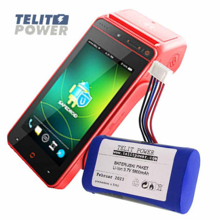 TelitPower baterija i-Ion 3.7V 5800mAh Urovo HBL9100 za Urovo i9100 android POS uredjaj ( P-2188 )