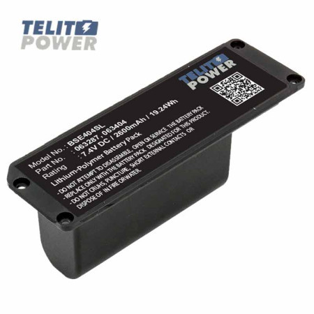 TelitPower baterija Li-Ion 7.4V 2600mAh BSE404SL za bose soundlink mini zvučnik rose 413295 ( 3757 )