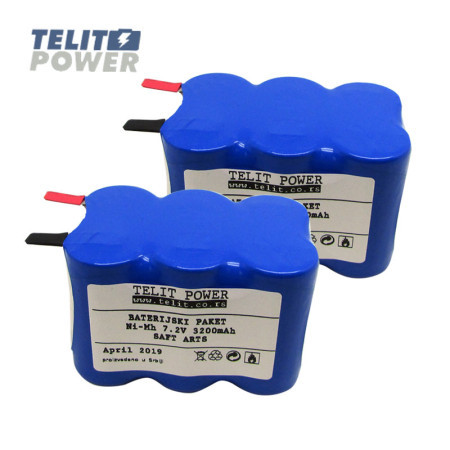 TelitPower baterija NiMH 2 x 7.2V 3200mAh SAFT - ARTS za Pellenc AP25 E KIT P80 ( cena po paketu ) ( P-1551 )