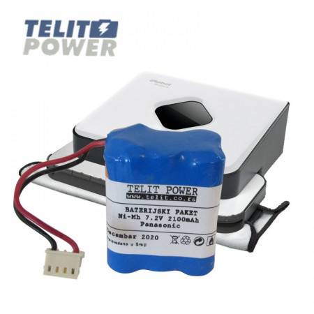 TelitPower baterija NIMH 7.2V 2100mAh Panasonic za iRobot Braava 320 / 321 modele brisača podova ( P-1721 )