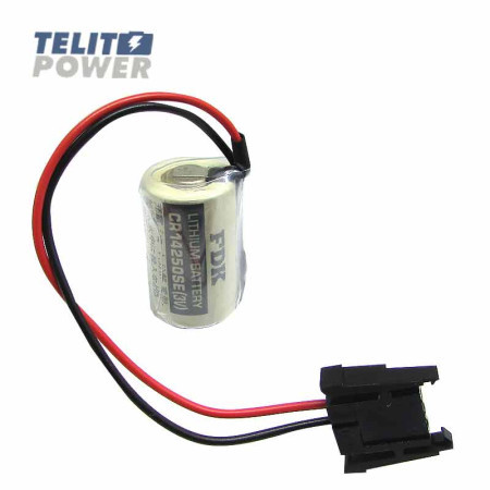 TelitPower specijalizovana baterija 1/2SS-3-057 za PLC logic control litijum 3V 850mAh FDK ( P-1898 )