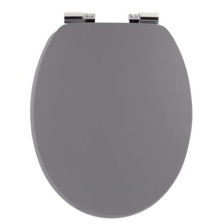 Tendance wc daska mdf sa metalnim okovima soft close 37,5x46 cm sivo smedja ( 4111165 )