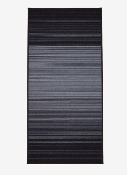 Tepih 67x140 tamno siva