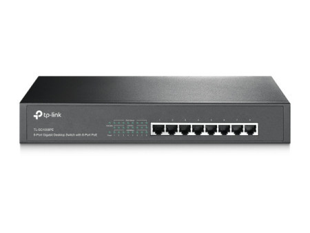 TP-Link LAN Switch TL-SG1008PE 8port POE - Img 1