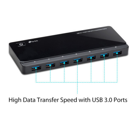 TP-Link USB HUB 7 port UH720 3.0 5V/2.4A