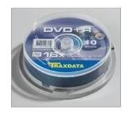 Traxdata DVD+R 16x 4.7 GB cake 10 komada srebrni ( 0232493 ) - Img 1