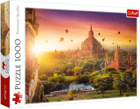 Tref line puzzle 1000 ancient temple ( T10720 )