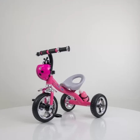 Tricikl Bubamara Model 434 sa točkovima od Eva pene - Roze
