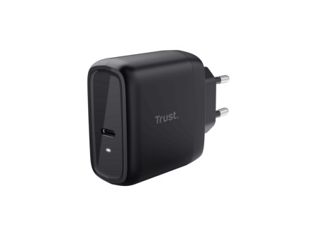 Trust punjač maxo 65W/USB-C/laptop/smartphone/tablet/2m USB-C kabel/crna ( 24817 )