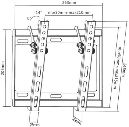 TV nosač XT 05SS Nagibni ( 0001270939 )