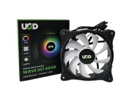 Ugd rgb wave h17i 120mm wave h17 argb Ventilator ( 22914 )