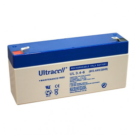 Ultracell žele akumulator Ultracell 3,4 Ah ( 6V/3,4-Ultracell )