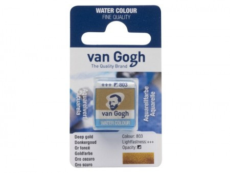 Van Gogh, akvarel boja u panu, deep gold, 803, 13g ( 687803 )