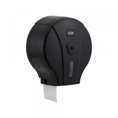 Vialli dispenzer za toalet rolnu mini Jumbo MJ1 crni ( G502 )