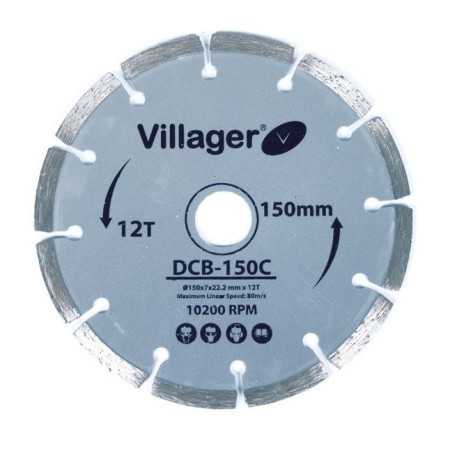 Villager Dcb180c-dijamantska rezna ploca 180 mm ( 023779 )