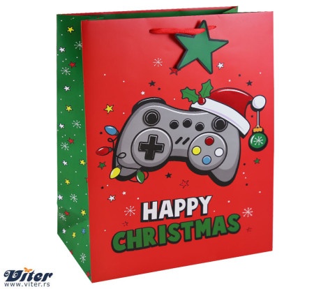 Viter novogodišnja kesa xmas gaming xl ( X-34075-1W )-1