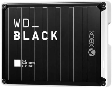 WD black d10 external hdd 3tb for xbox, black/white ( WDBA5G0030BBK-WESN )