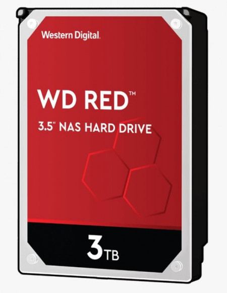 WD HDD 3TB WD30EFAX 5400 64M red - Img 1