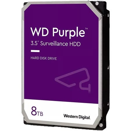 WD Purple 8TB cmr, 3.5&#039;&#039; 256mb 5640 rpm hdd ( WD85PURZ ) -1