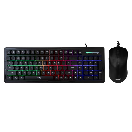 White Shark Baracuda BGC 012 ORCA Crna - Combo Tastatura