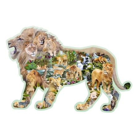 Wooden City Lion Roar Wooden Puzzle L (250 Pieces) ( 058888 )