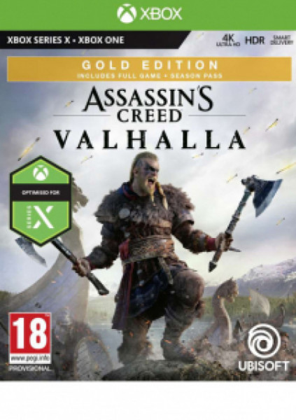 XBOXONE/XSX Assassin's Creed Valhalla - Gold Edition ( 038777 )
