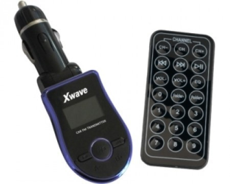 Xwave FM Transmitter BT65 plavi SD/USB + daljinski - Img 1