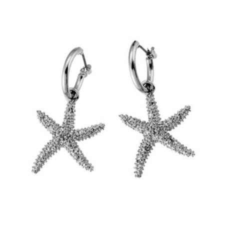 Ženske oliver weber starfish crystal mindjuše sa swarovski belim kristalom ( 22111r )