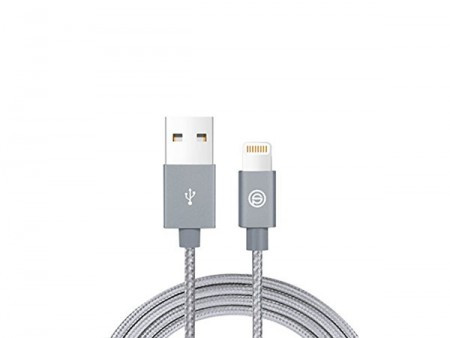 Alpha Star USB pleteni kabl za iPHONE 1.5 m -sivi ( iPHONE USB-1.5M-PL-S )