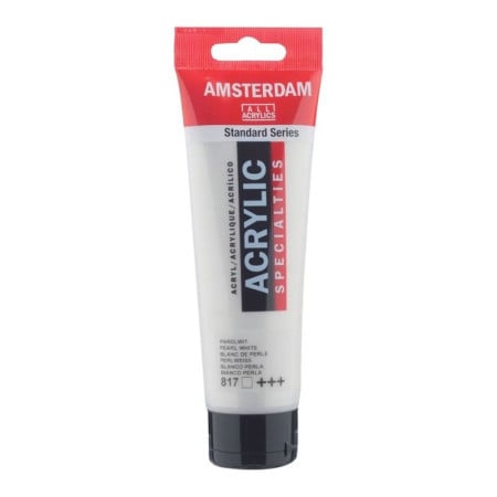 Amsterdam, akrilna boja, specialties, pearl white , 817, 120ml ( 680817 )