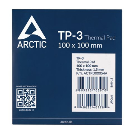 Arctic CPU kuler dod TP-3 100x100mm, 1.5mm,Termalna podloga ( 0001361443 )