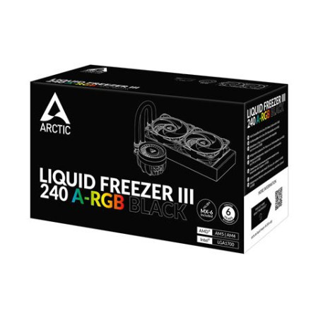 Arctic Liquid Freezer III 240 A-RGB black vodeno hlađenje za procesor ( 0001339946 )  - Img 1