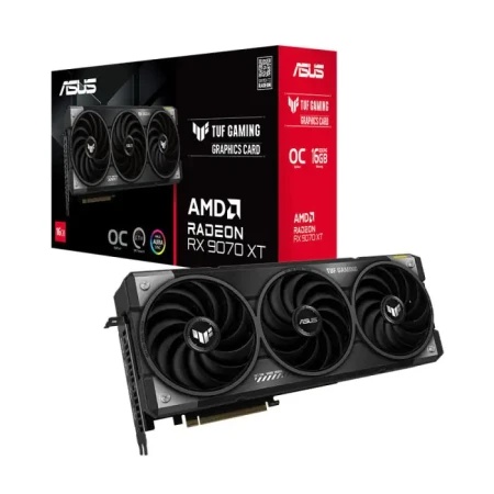 Asus tuf-rx9070xt-o16 gaming amd/16gb/gddr7/128bit/crna Graficka karta ( TUF-RX9070XT-O16 GAM )