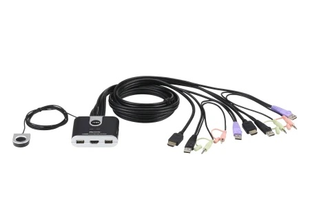 Aten CS692 2-Port USB/3xHDMI/6xUSB/3xAudio KVM Switch