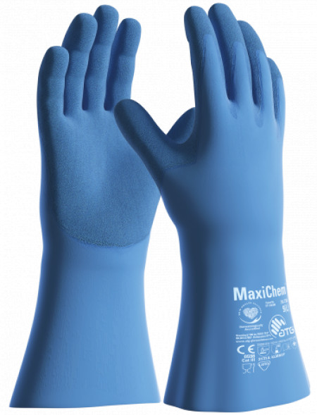 Atg atg maxichem latex duga plava rukavica 35 cm veličina 10 ( 76-730/10 ) - Img 1