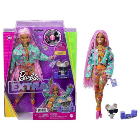 Barbie extra pink pletenice ( 36881 ) - Img 1