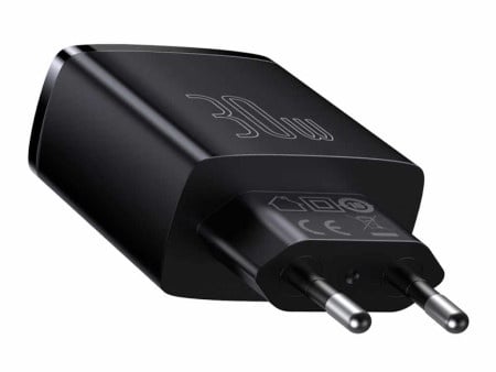 Baseus Brzi Punjač Compact Quick Charger 2U+C/30W/crna ( CCXJ-E01 )