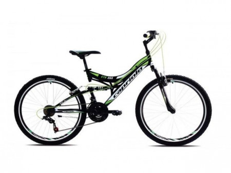 Bicikl Green Boom 26&quot; 18ht crno-zeleno 16&quot; - Img 1