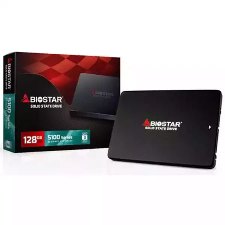Biostar SSD 2.5 SATA3 128GB 520MBs440MBs S100 - Img 1