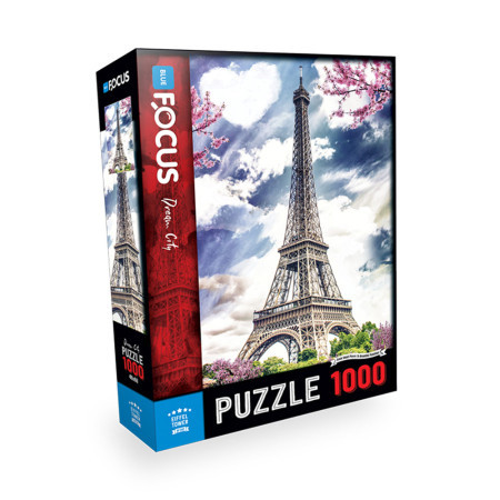 Blue focus puzzle 1000 delova Ajfelov toranj ( 38766 )